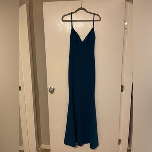 Lulu's Backless Mermaid Maxi Dress